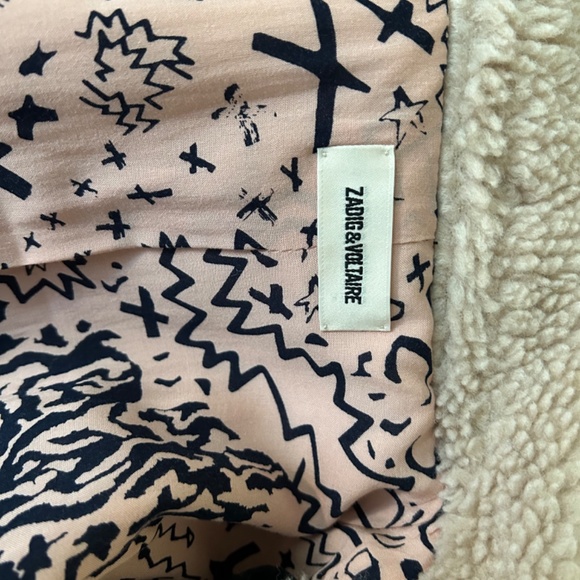 Zadig & Voltaire faux-shearling coat - Picture 8 of 16